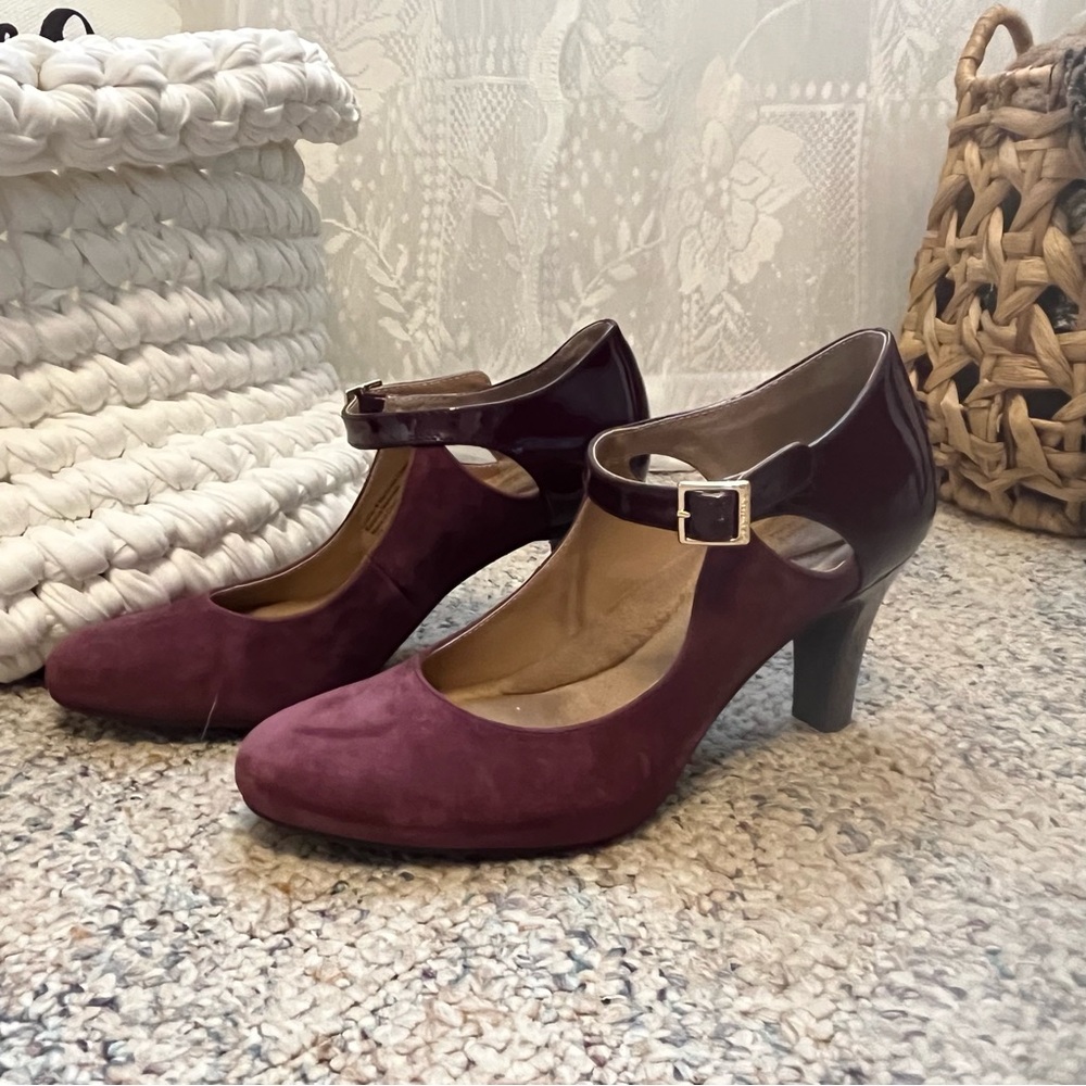 Giani Bernini Velmah Memory Foam Pumps 8M Wine